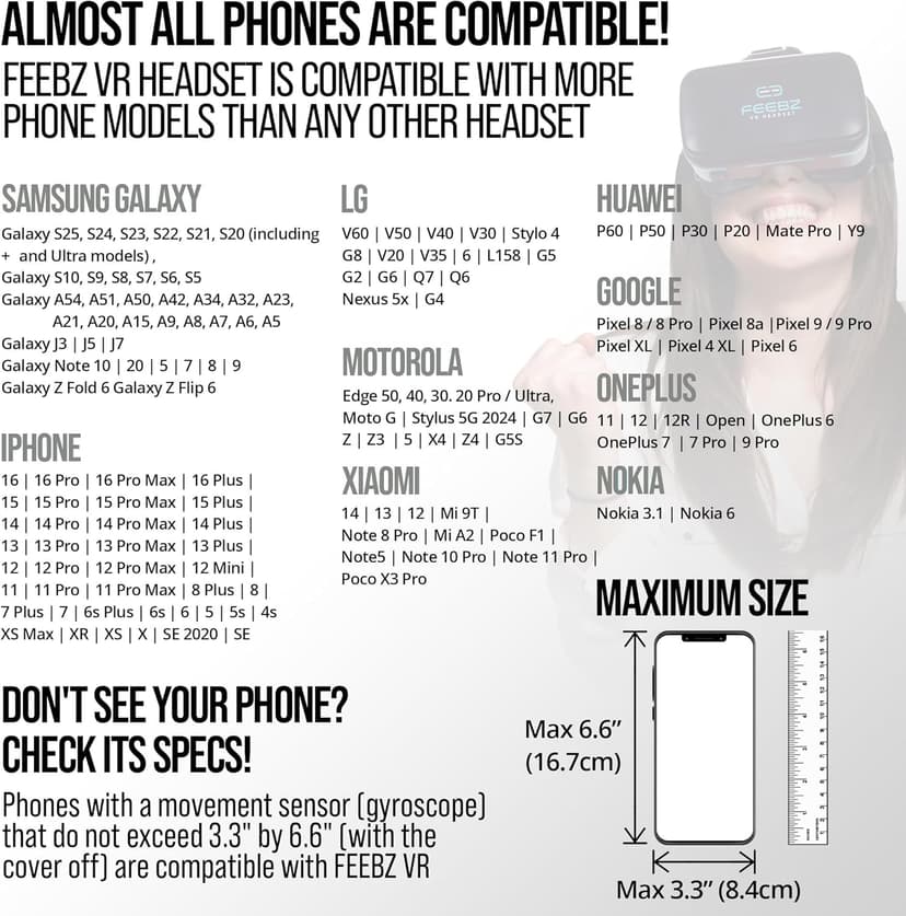 FEEBZ 3D VR Headset for Kids 2.0 + Android Remote - for iPhone & Android Phones | with 3D VR Videos & Apps Links | Virtual Reality Goggles Set for Beginners