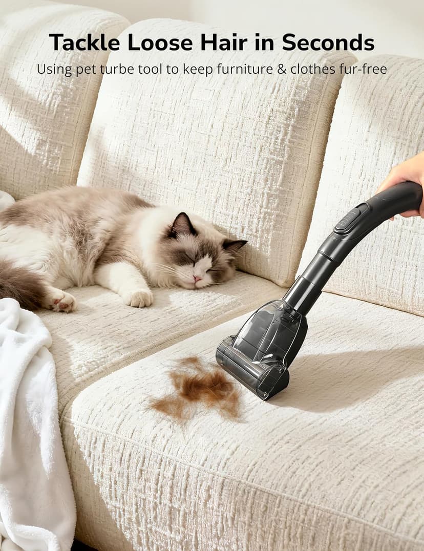 Canister Vacuum,1700W/45KPA Bagged Vacuum Cleaner,5L Large Capacity,Auto Cord Rewind,HEPA Filter,Low Noise,7.5M Cleaning Radius,Variable Power Control,Easy to Push,Hard Floor,Pet,Carpet,Upholstery,Car