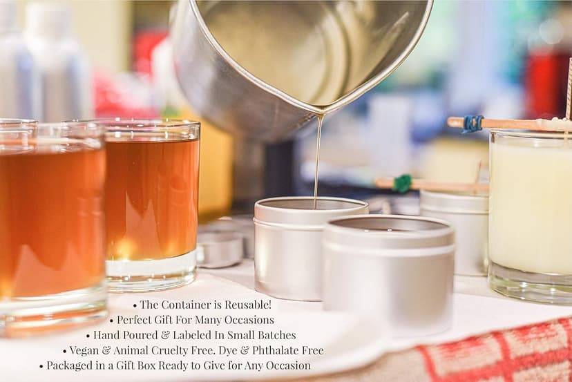 Cedar Crate Market Funny Neighbor Gift Candle - You're an Awesome Neighbor - House Warming Gifts New Home, Citrus Lavender Woody Scented Soy Candle – Housewarming, Friendship, or Thank You Gift