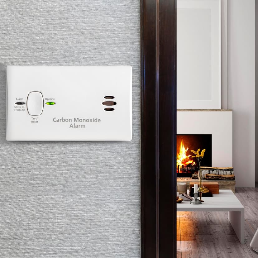 Kidde Carbon Monoxide Detector, AA Battery Powered, Portable for Travel or Home, 85 dB Alarm, LED Status Indicators, 3rd Edition