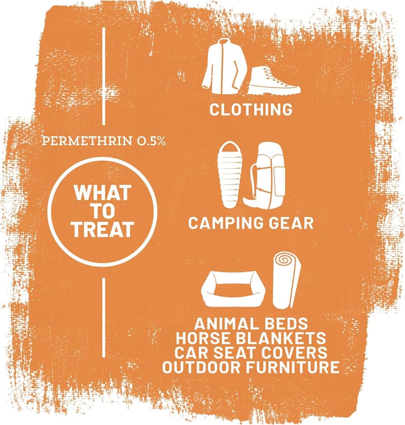 Ranger Ready Repellents 0.5% Permethrin Spray for Clothes and Outdoor Gear - Permethrin Insect & Tick Repellent - Scent Zero, 8 Fl Oz.