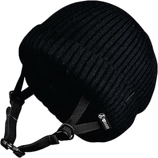 Helmet Beanie. Multi-Sport Low Profile Helmet Hat for Snowboarding, Skiing & More. Waterproof Impact Liner. Adjustable Strap. Unisex. One Size Fits All