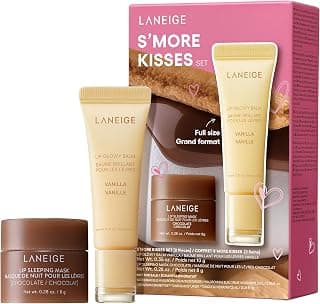 With Shea & Murumuru Butters for Hydrating, Moisturizing, Glossy, Non-Sticky Shine LANEIGE Lip Glowy Balm | Sheer Tinted Lip Treatment Balm Tube B0DVH22M8S