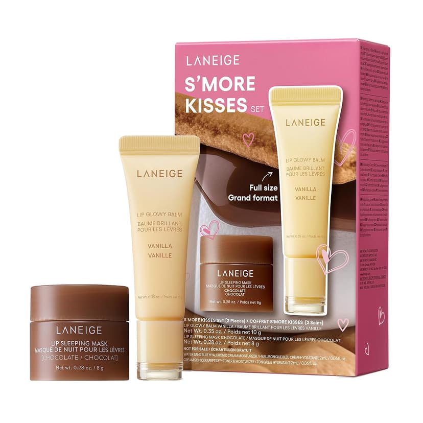 With Shea & Murumuru Butters for Hydrating, Moisturizing, Glossy, Non-Sticky Shine LANEIGE Lip Glowy Balm | Sheer Tinted Lip Treatment Balm Tube B0DVH22M8S