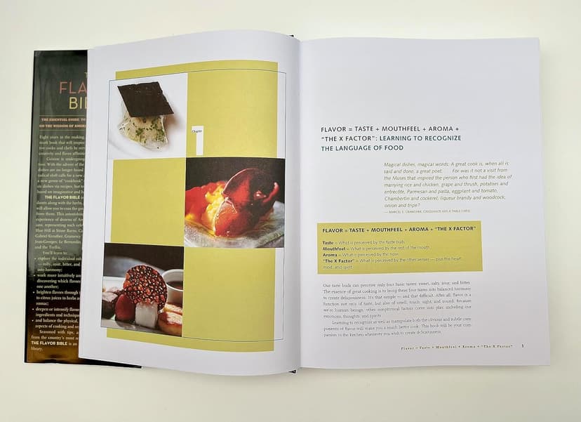 The Flavor Bible: The Essential Guide to Culinary Creativity, Based on the Wisdom of America's Most Imaginative Chefs 0316118400