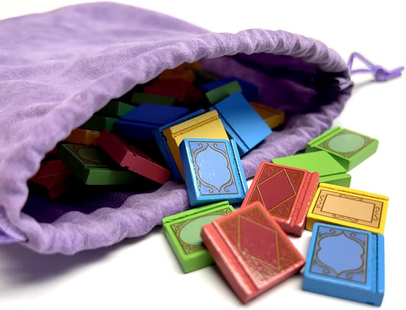 A Place for All My Books Board Game by Smirk & Dagger | Cozy Strategy Game of Book Collecting & Tile Placement | 1–4 Players | Ages 10+ | 2026 Origins Award Nominee