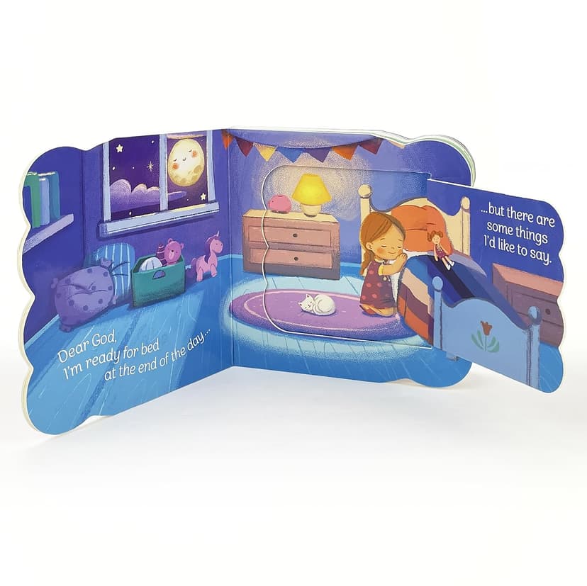 Good Night, God - Lift-a-Flap Board Book Gift for Easter Basket Stuffer, Christmas, Baptism, Birthdays Ages 1-5 (Little Sunbeams) 1680523759