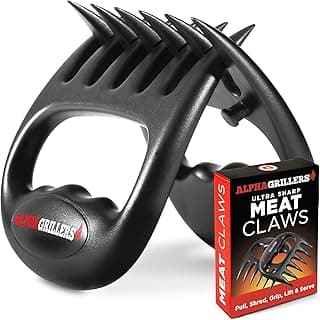 Alpha Grillers Meat Shredder Claws - Grilling Accessories Gifts for Men Dad Him Husband Son Boyfriend Birthday - BBQ Accessories Grill Puller for Cooking Shredding Barbecue Smoker Pulled Pork Chicken