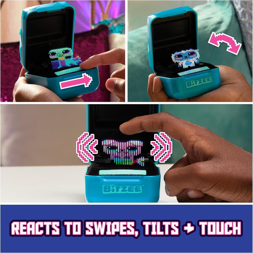 Bitzee, Magicals with 20 Interactive Characters Inside, Reacts to Touch, Digital Pet Gifts & Stocking Stuffers for Kids