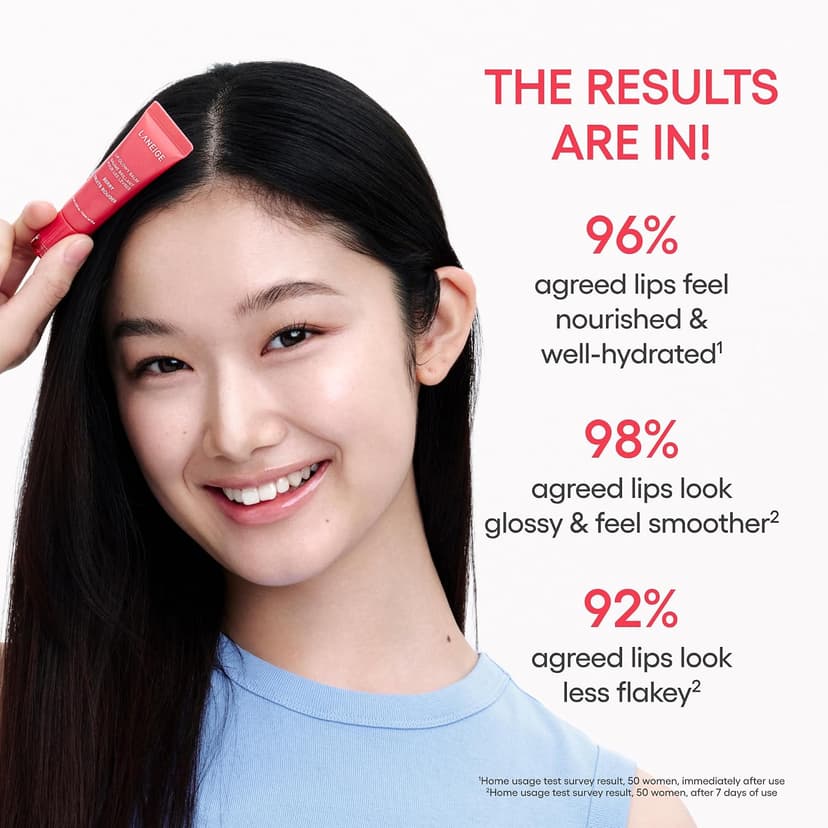 With Shea & Murumuru Butters for Hydrating, Moisturizing, Glossy, Non-Sticky Shine LANEIGE Lip Glowy Balm | Sheer Tinted Lip Treatment Balm Tube B0DVH22M8S