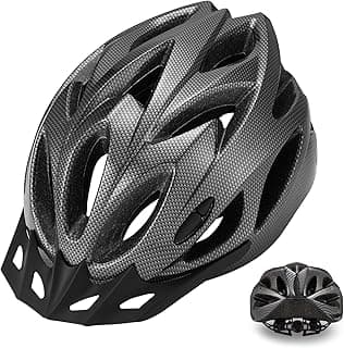 Zacro Adult Bike Helmet Lightweight for Men Women Comfort with Pads&Visor, Certified Bicycle Helmet for Adults Youth Mountain Road Biker