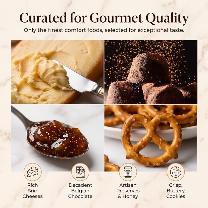 Gourmet Sympathy Basket w/ Italian Cheese, Crackers, Preserves, Chocolates, Cookies, Tea, Nuts & More, Personalized Message Capalbo's Deepest Sympathy Gift Basket in Gift-Ready Packaging B004USOZ2C