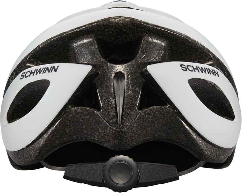 Schwinn Thrasher Helmet for Adults, Size 58-62 cm for Riders Ages 14+, Microshell, Adjustable Dial & Straps, Interior Padding, Air Vents, Lighted or Unlit, Visor, Adult Bike Helmet