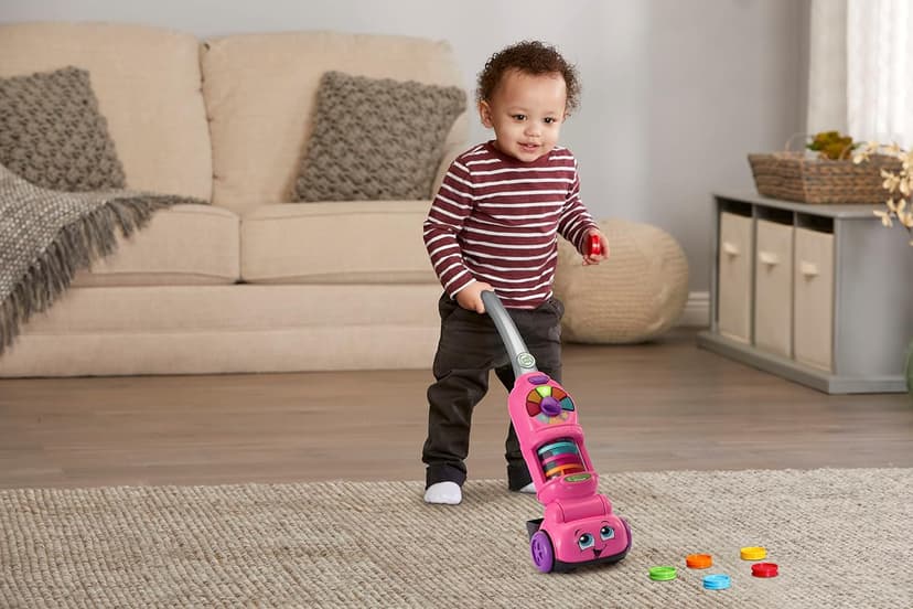 LeapFrog Pick Up and Count Vacuum, Pink B0876D759W