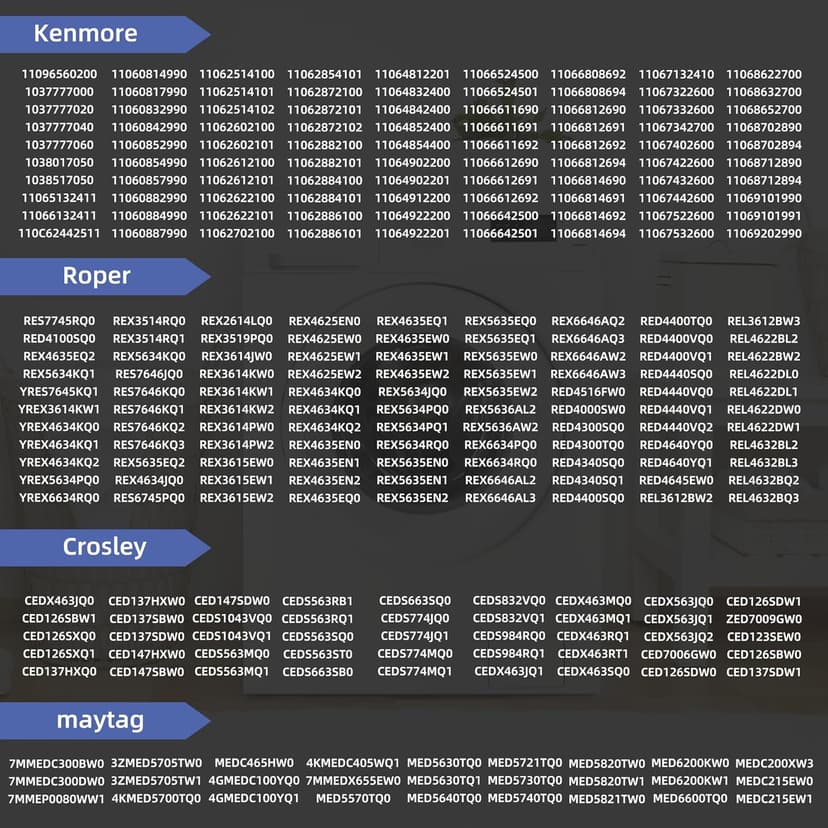 【Upgraded】279838 W10724237 Dryer Heating Element for Whirlpool Wed4815ew1 Maytag Centennial Medc215ew1 Kenmore 70 80 Series Model 110 Amana Ned4655ew1 Roper Admiral,Replaces 2406026 3403585 3398064