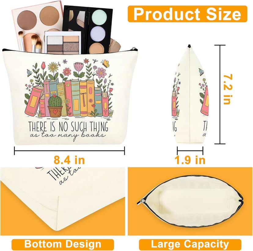 Book Lovers Gifts for Women, Accessories Bookish Gifts for Book Lovers Reading Readers Set of 8