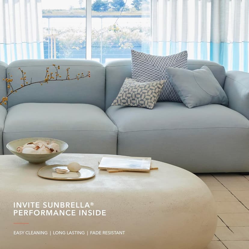 Sunbrella Outdoor Fabric by The Yard | Canvas Taupe | Official Sunbrella Seller | Indoor or Outdoor Upholstery Fabric for Chairs, Cushions, Drapery, Pillows, Furniture