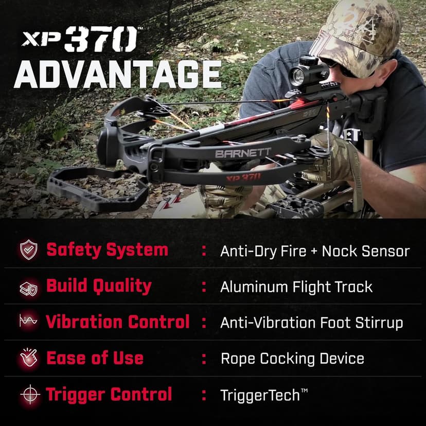 BARNETT Explorer Series Hunting Crossbows - Fast, Lightweight, Compact, Premium Crossbows