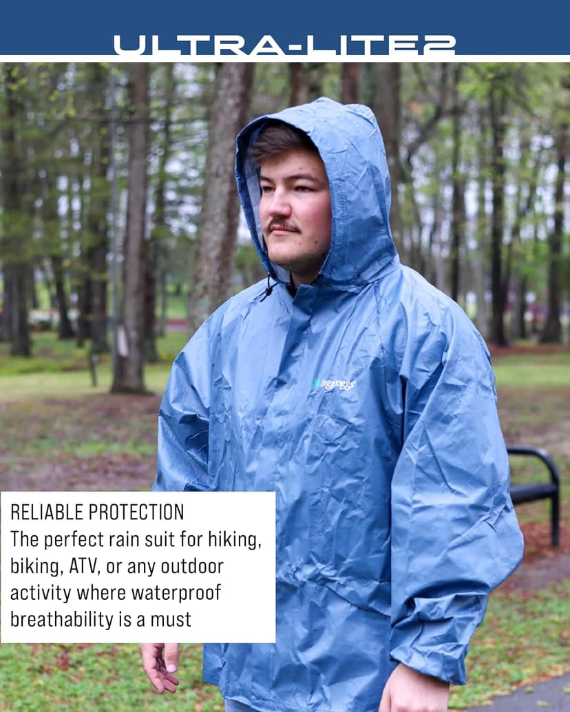 FROGG TOGGS Men's Ultra-Lite2 Waterproof Rain Jacket