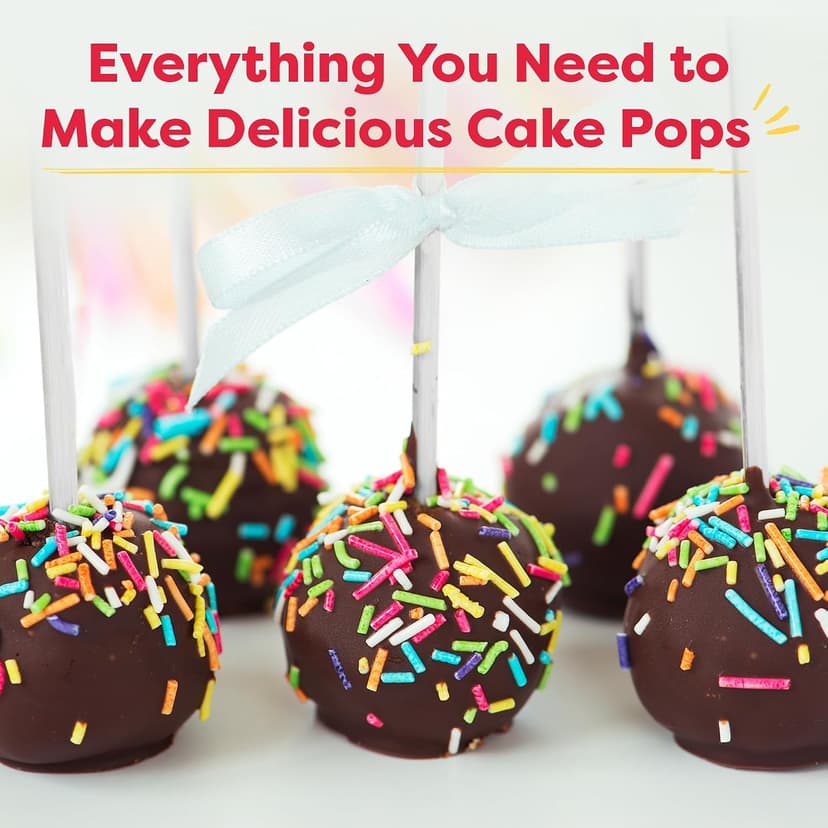 Bake 10–12 Treats with Decorating Supplies, Activity Book, and Simple Recipe Gift Idea for Boys and Girls Ages 4-12 Baketivity DIY Cake Pop Kids Baking Kit with Pre-Measured Ingredients B01L5XL49G