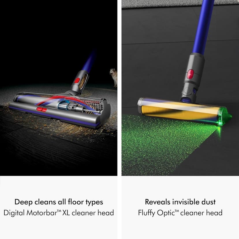 Dyson Gen5outsize Cordless Vacuum, 250AW, 3 Power Modes, Up to 140 Minutes,² XL bin, Illumination Reveals dust, HEPA Filtration, All Floor Types