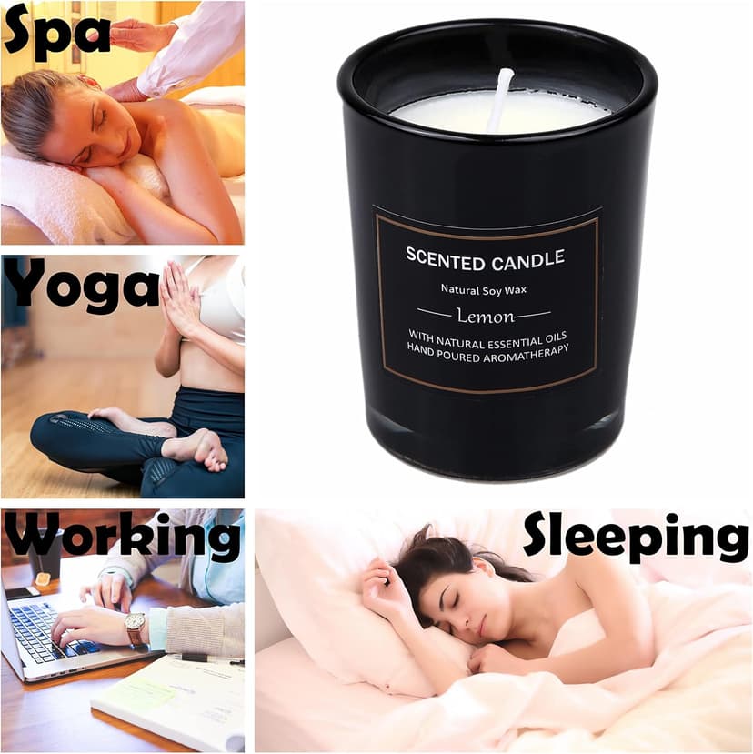12 Pack Scented Candles Gift Set 2.5oz Strong Fragrance Aromatherapy Jar Candle Set Soy Wax Decorative Candles for Home Scented Candles Best Gifts for Women. B09MBW7JGL