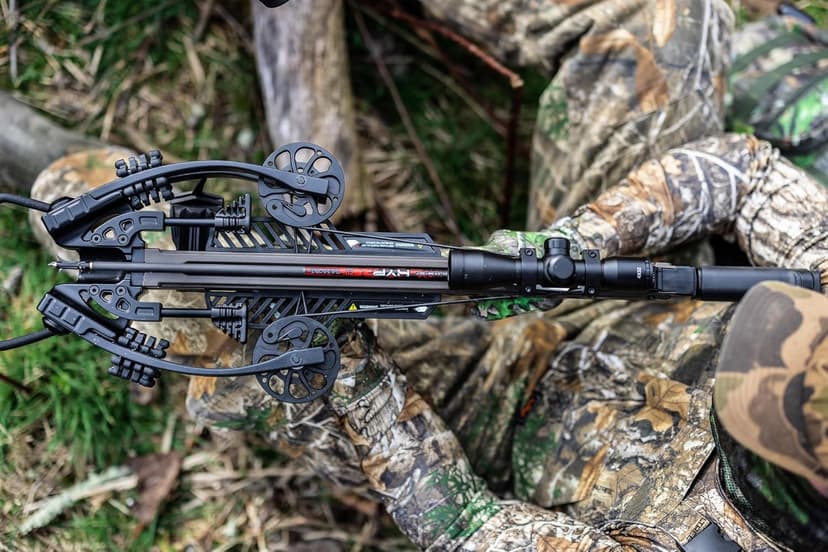 Killer Instinct Vital-X with Dead Silent Crank Crossbow Package. The Vital-X is a Top Crossbow for Hunting Deer or Your Favorite Game!