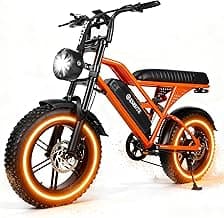 V100/V200 1500W Peak Electric Bike for Adults, 28MPH 48V13&20.8 Ah Removable Battery, 16/20"x4.0" Fat Tire, 7-Speed E-Bike with Dual Suspension – Commuter Ebike for Men & Women