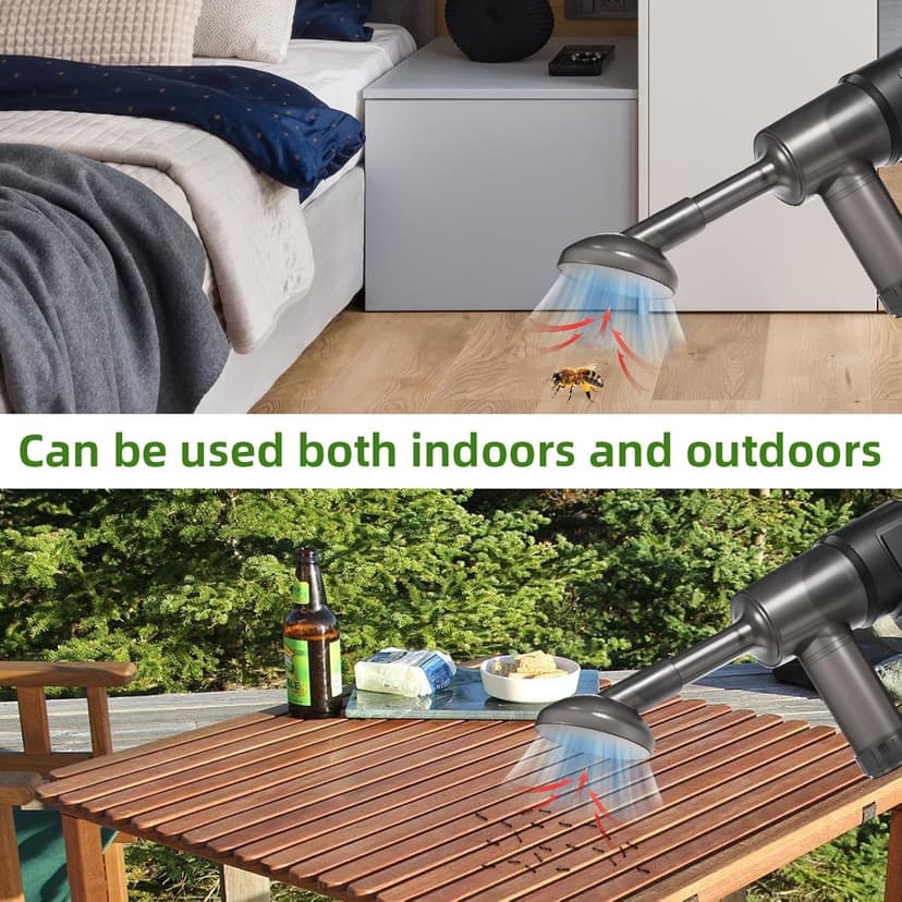 ZLieatmp New Bug Vacuum Catcher for Adult&Kids,2026 Spider Killer Insect Catcher,Cordless Handheld Vacuum Cleaner for Car USB Charge Bugs Catcher Indoor for Stink Bug,Moth,Spider Bugs Sucker for Home