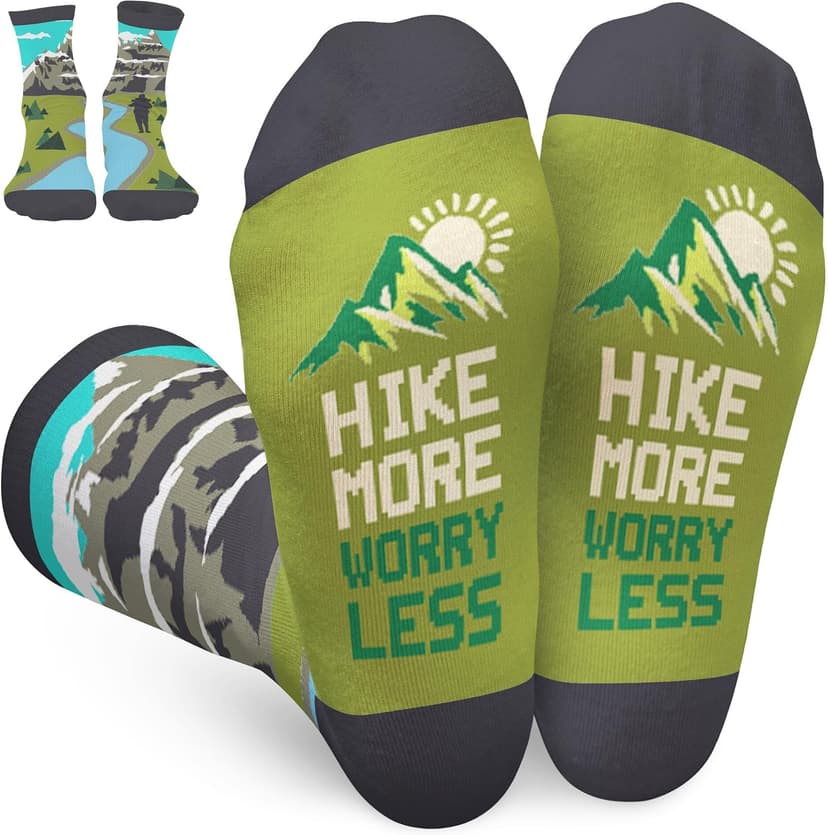 Book, Fishing, Hiking, Gamer, Camping, Pickle, Music, Foods, Ballerina, Bigfoot - Hobbies Socks for Women Men B0DFCFNK7Z