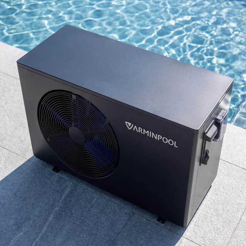 Electric Pool Heat Pump, 30,000 BTU Pool Heater, 8000 Gallons, WiFi Control, Titanium Heat Exchanger, Smart Inverter, for Above Ground and Inground Pools, 120V