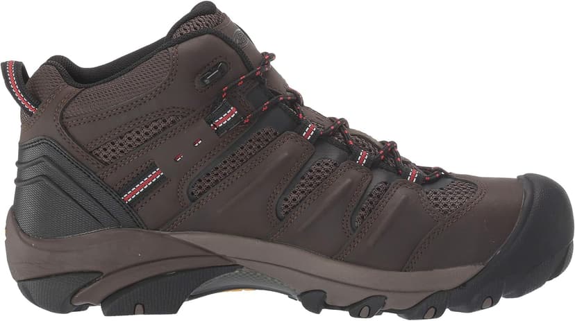 KEEN Utility Men's Lansing Mid Height Steel Toe Waterproof Work Boots