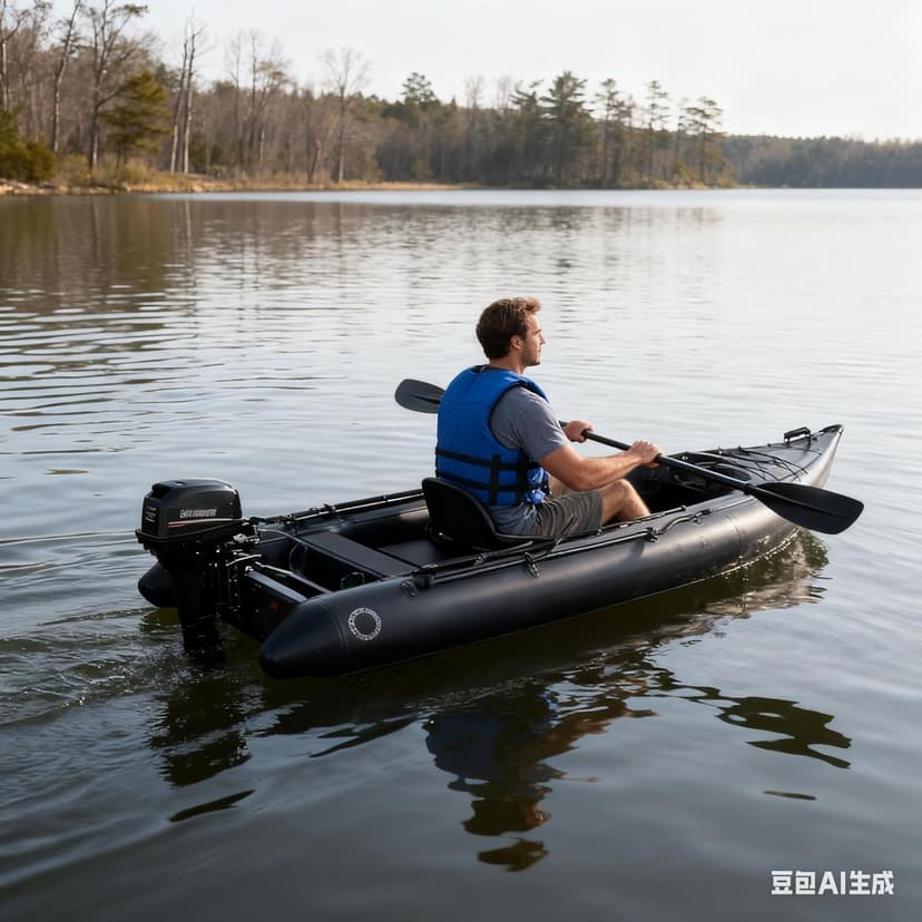 2 Person Inflatable Kayak Fishing PVC Kayak The Dimension 130'' *43'*11.8'' Inflatable Kayak Rescue Rubber Rowing Kayak with Pump Aluminum Alloy Seat Paddle Inflatable Mat, Repair Kit, Fin