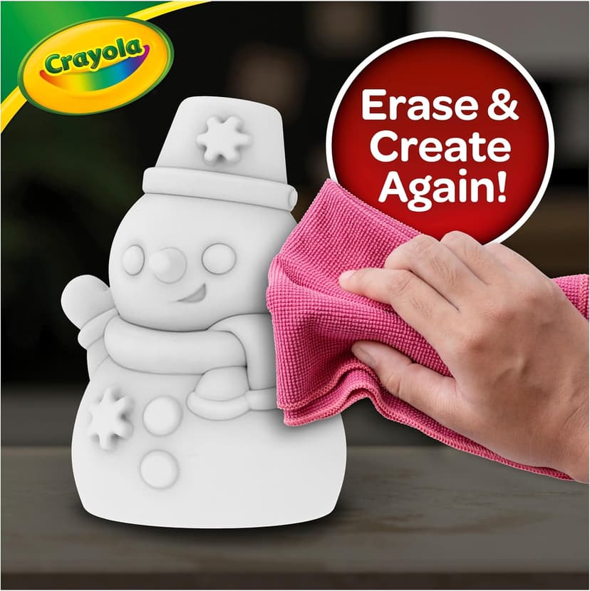 Crayola Light-Ups - Snowman, Light Up Snowman Toy, Christmas Gift for Grandkids & Kids, Reusable Coloring Craft Toy, Decoration for Indoors, Stocking Stuffers B0CRBKBZNH