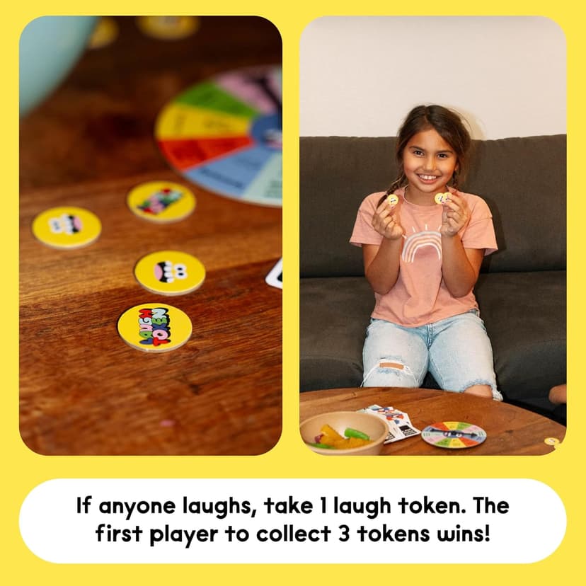 Laugh Attack [Can You Make Your Family Laugh? | Don’t Laugh Challenge Card Game For Kids, Teens, and Families | Great For Game Night, Reunions, Vacation | Kids Gift For Boys & Girls Ages 5+]