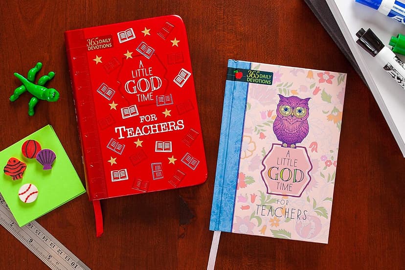 A Little God Time for Teachers: 365 Daily Devotions (Faux Leather Gift Edition) – An Inspirational Daily Devotional Book, Perfect for a Teacher Gift 142456042X