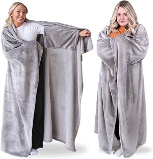 Wearable Blankets for Women, Adult Wearable Blanket Men, Girlfriend Gifts for Women Dorm Room Essentials for Her