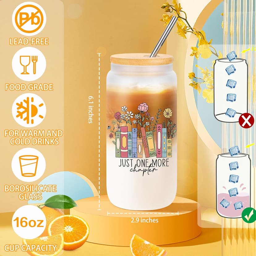 Book Lovers Gifts for Women, Accessories Bookish Gifts for Book Lovers Reading Readers Set of 8