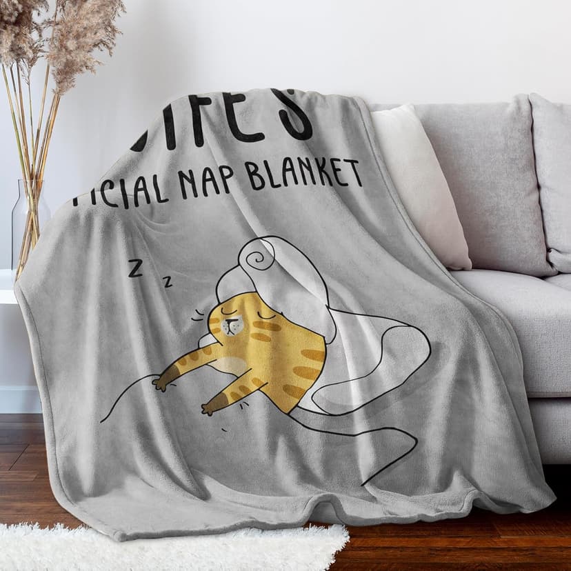 SteadStyle Christmas Wife Gifts for Wifey from Husband - Gifts for Her Blanket, Wife Birthday Gift Ideas, Wedding Anniversary Romantic Gift for Wifey, Valentines Mothers Day Present for Her 60"X 50"