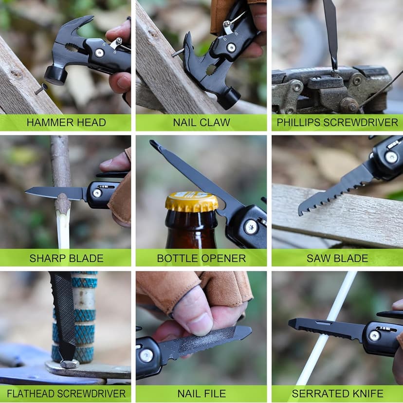 Gifts for Brother on Christmas - Brother Gifts, Brothers Gift from Sister - Fathers Day Birthday Gift for Brothers - Christmas Brother’s Presents, Multitool Hammer