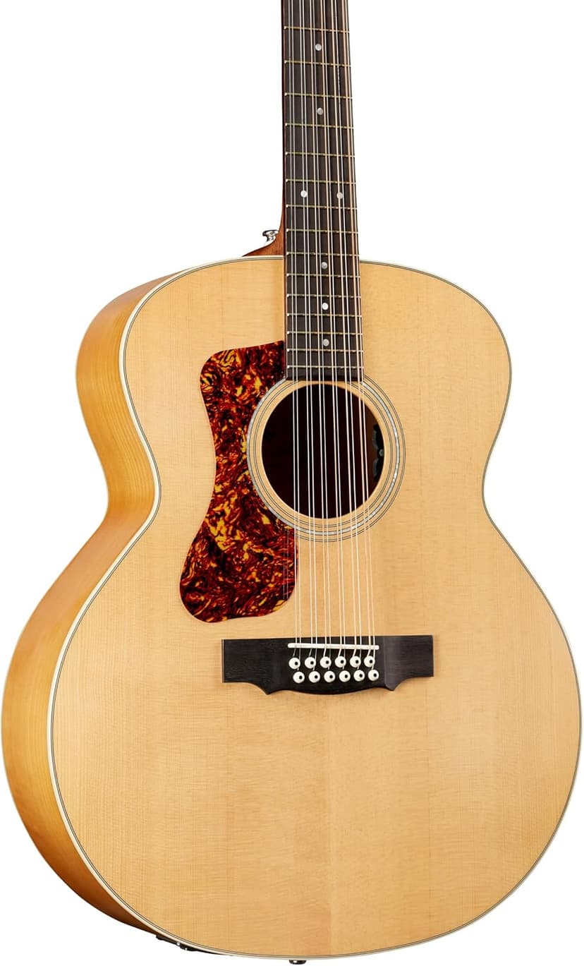 GUILD F-2512E Maple Jumbo 12-String Acoustic Lefty