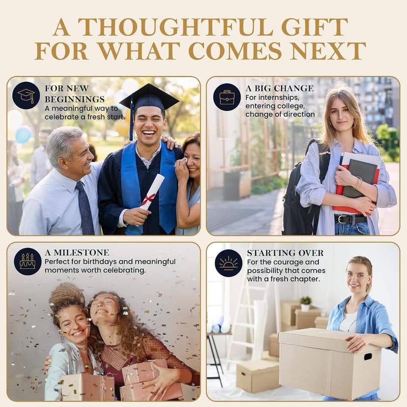 Book + Author's Note + Envelope. Gift for Late Teens & Young Adults: Graduation, Birthdays, College, Internships & First Jobs COURAGEQUEST Gift for Late Teens & Young Adults, Confidence and Purpose B0GYRL14C9