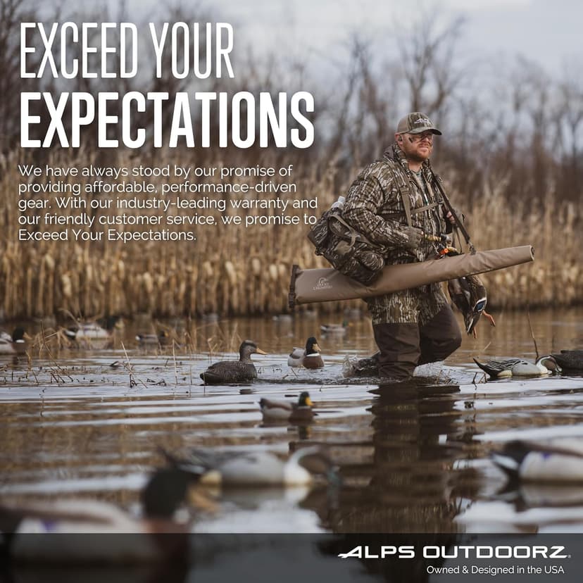 ALPS OutdoorZ Ducks Unlimited Floating Blind Bag, Mossy Oak Camo Waterfowl Hunting
