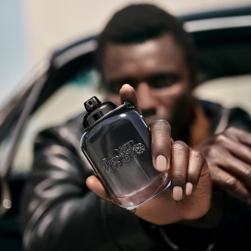 Coach for Men Eau de Toilette - Men's Fragrance - Fougere Woody - With notes of Pear Nashi, Cardamom & Vetiver