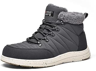 Bruno Marc Men's Winter Boots Outdoor Cold-Weather Warm Lightweight Walking Boots