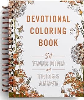 Set Your Mind on Things Above: Devotional Coloring Book