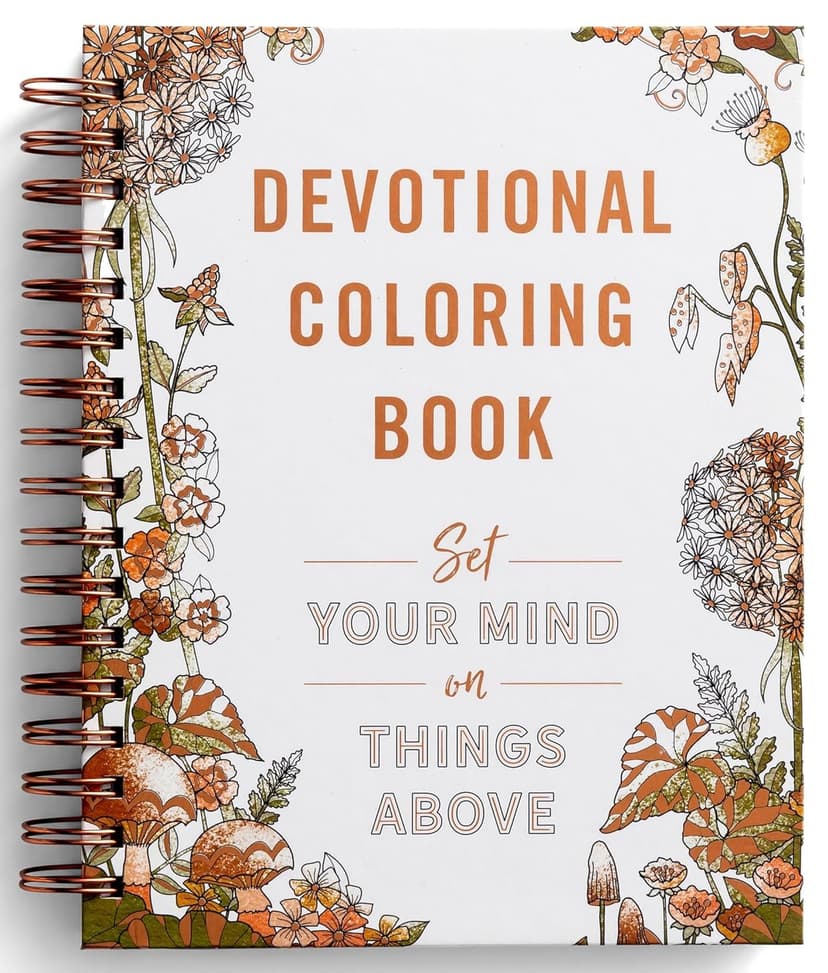 Set Your Mind on Things Above: Devotional Coloring Book