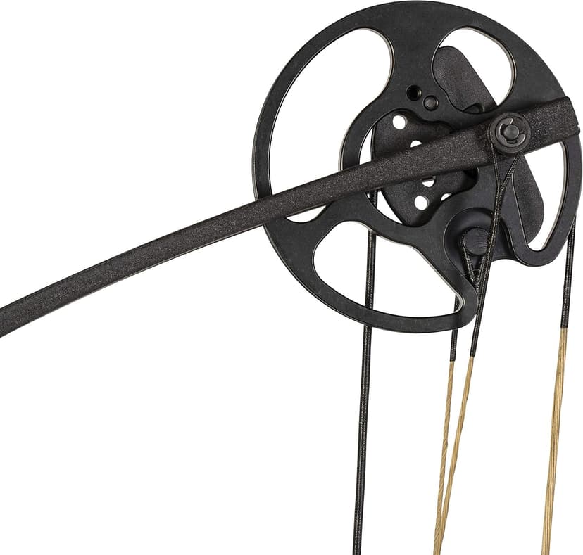 Bear Archery Limitless Dual Cam Compound Bow - Includes Quiver, Sight and Rest, God's Country