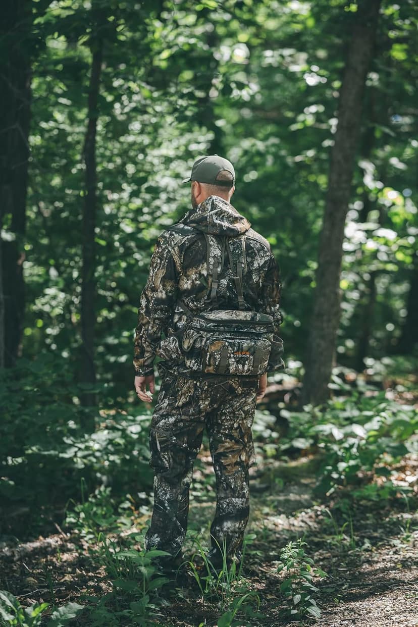 ALPS OutdoorZ Big Bear Day Pack – Realtree APX Camouflage Expandable Hunting Backpack with Large Capacity, Multiple Storage Pockets & Adjustable Straps for Deer & Big Game Hunting