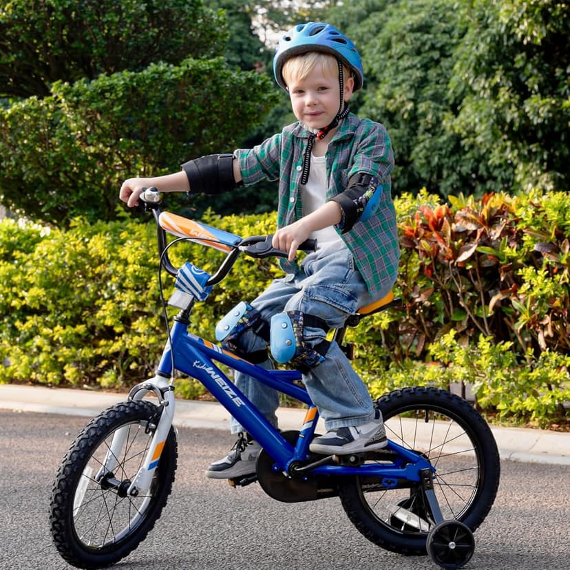 WEIZE Kids Bike,14 16 20 Inch Children Bicycle for Boys Girls Ages 3-12 Years Old, Rider Height 32-60 Inch, Coaster Brake, Multiple Color Options